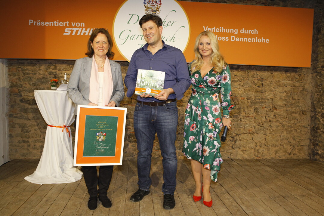 Der 2. Platz in der Kategorie "Bester Bildband" ging an CityTrop von Jonas Reif aus dem Verlag Eugen Ulmer