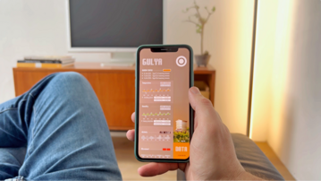 Visualisierung der HIIVE Link App