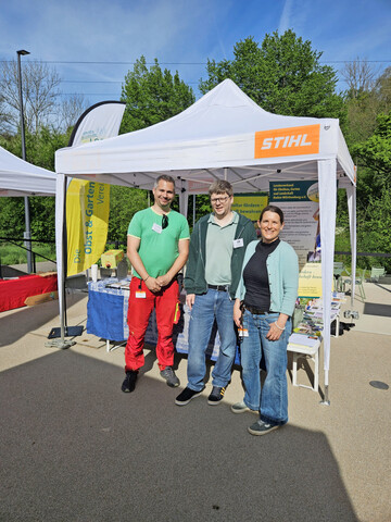 Theophil Huler Adrian Klose und Eva Grubmiller.