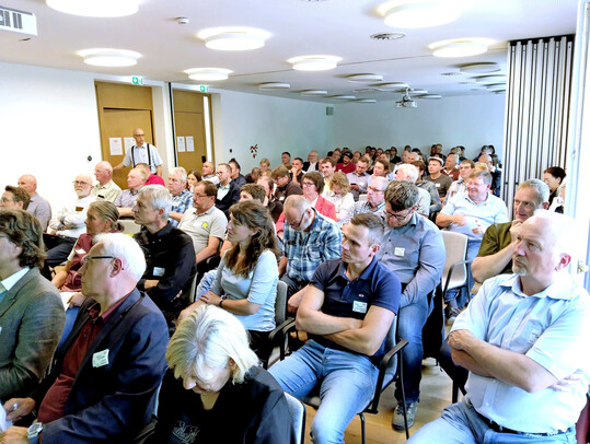 Plenum bei der Streuobsttagung in Bregenz
