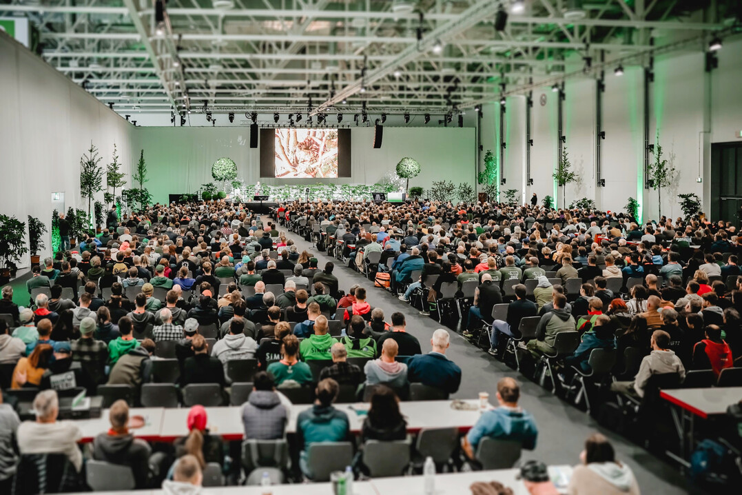 Der Vortragssaal war gut gefllt.