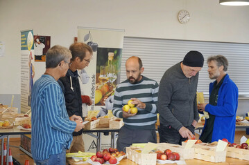 Reges Interesse an der Sortenausstellung in Albershausen