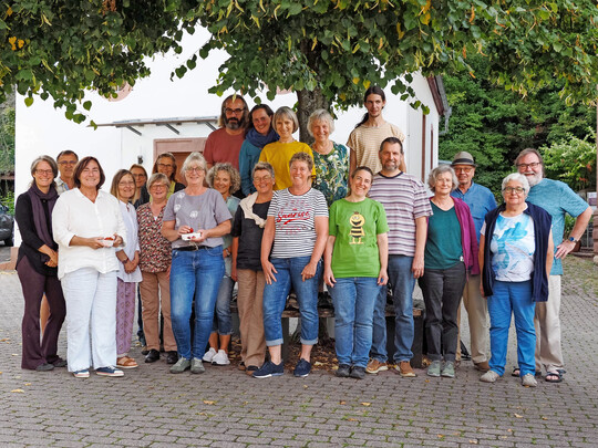 Teilnehmer am Saatgutseminar des OGV Waldprechtsweier