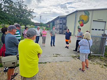 Exkursion des LOGL nach Metzingen