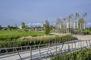 Spielstation in der Parkschale des Spinelli-Gelndes