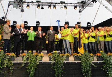 Remstal Gartenschau erhlt Gartenschauspaten