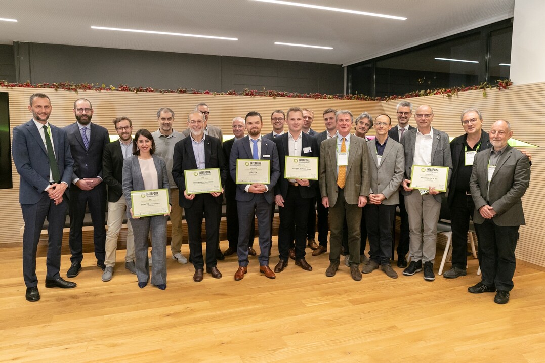 Preisverleihung mit den Gewinnern der Technologie-Auszeichnung