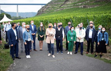 Gruppenbild der EU-Agrarminister in Winningen