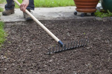 Feinplanum mit Harkenrcken erstellen