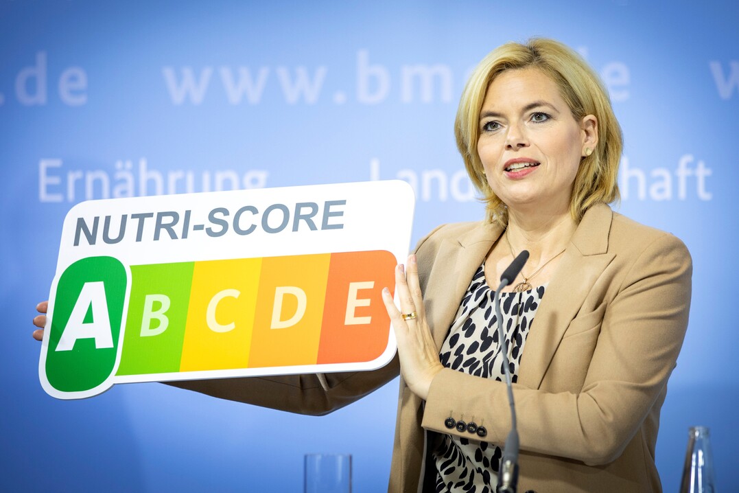 Julia Klöckner: „Mit dem Nutri-Score schaffen wir Orientierung auf den ersten Blick."