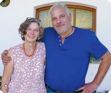  1 Ein eingespieltes Team: Antonia und Bernhard Kitt 