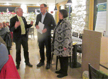Gnter Stolz, Paul Geiger und Sigrid Erhardt