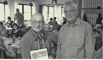 Ehrenvorsitzender Gnter Beyle (links) und sein Nachfolger Alfred Breitling, Vorsitzender des Kreisverbands Calw.