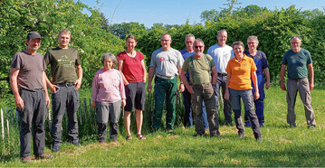 Gruppenbild der Lehrgangsteilnehmer