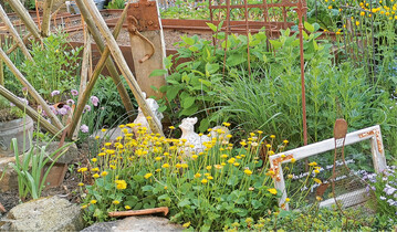 Beispiel fr einen naturnahen Garten