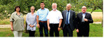 (v.l.) Sigrid Erhardt, LOGL-Präsidentin; Dr. Brigitta Hüttche, VdAW-Geschäftsfüherin; Daniel Weeber, VdaW; Rolf Heinzelmann, LOGL-Geschäftsführer; Dr. Konrad Rühl, MLR und Klaus Heitlinger, Verband der deutschen Fruchtsaft-Industrie (VdF)
