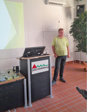 Christian Heubaum leitete das Funktionstrgerseminar