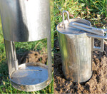 Die in beide Laufrichtungen fängige, scharf gestellte Topcat-Wühlmaus-Falle