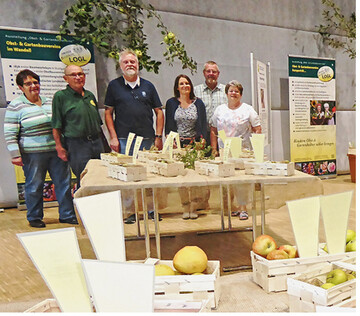 Nach der gelungenen Ausstellungserffnung am 26. September bewunderten die Gste der Landesgartenschau bis zum 14. Oktober die Obst-Vielfalt unserer Heimat.