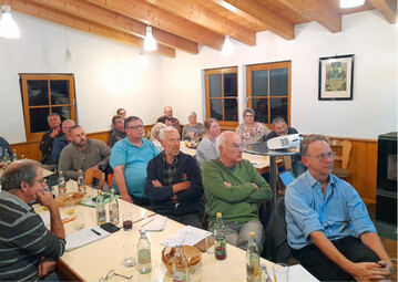 Aufmerksame Teilnehmer beim Workshop
