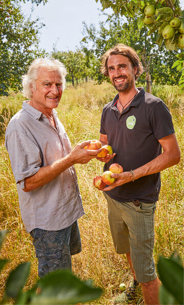 Klaus Jung (l.) und Leander Jung-Ldemann