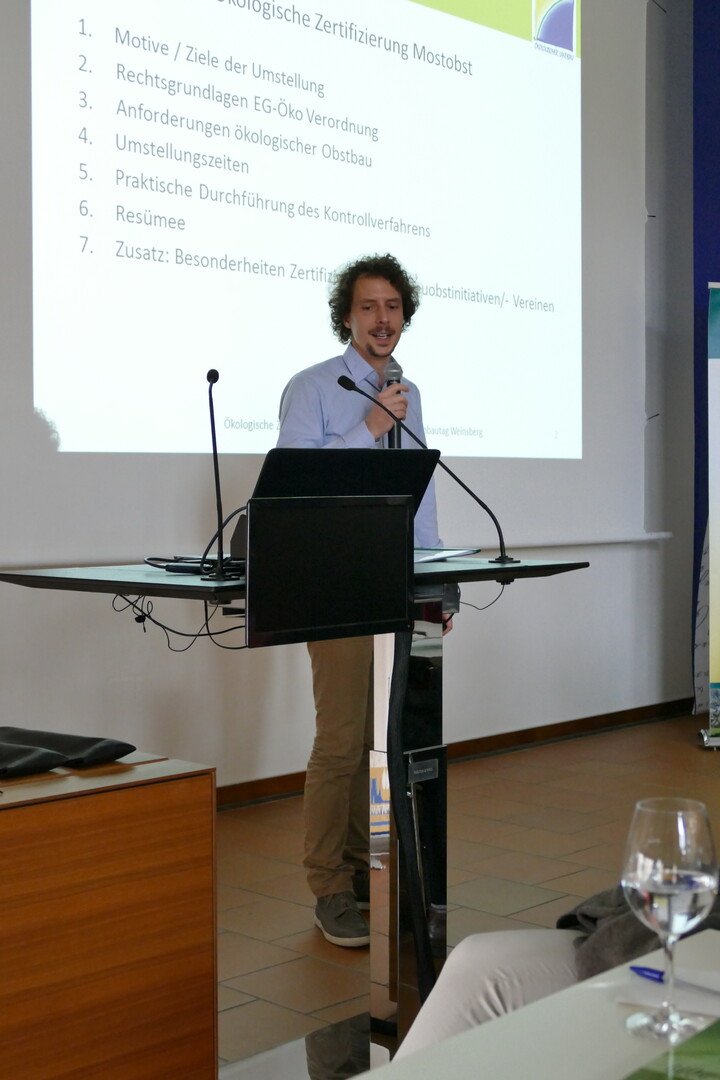 Florian Gerhards, Kontrollverein kologischer Landbau e.V.in Karlsruhe