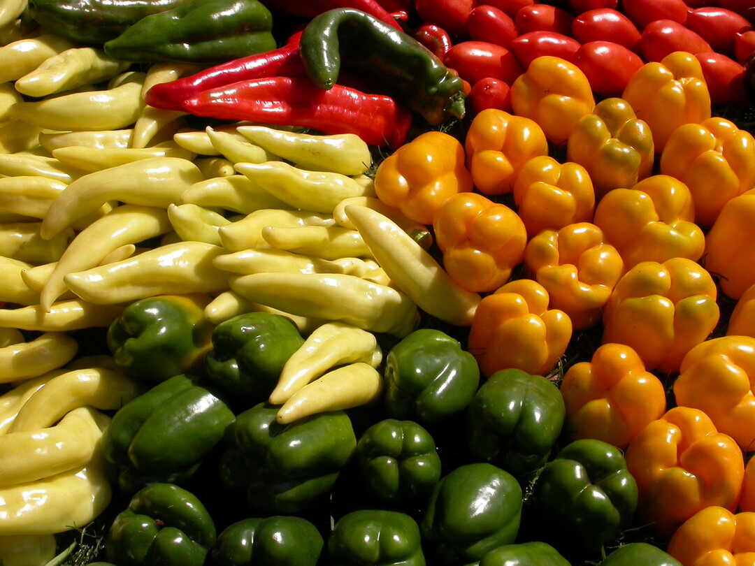 Paprika sind dauerhaft in der Liste der Kulturen mit den häufigsten Überschreitungen zu finden