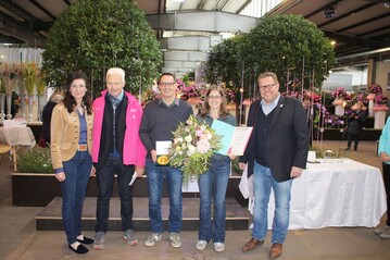 (v.l.n.r.) Gabriele Haufe, Hartmut Weimann, Andreas Pellens, Vivian Pellens, Rdiger Eckhardt
