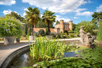 Rundgang "Ganz schn dufte . schmecken, riechen, fhlen" im Botanischen Garten Karlsruhe