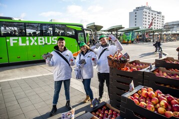 Unser liebster Reiseproviant reiste mit dem FlixBus durch die Republik