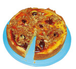 In Heike Bergmanns Café gibt es Bratapfelkuchen von der ‘Goldparmäne’