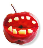 Rotfleischige Neuzüchtung mit Biss