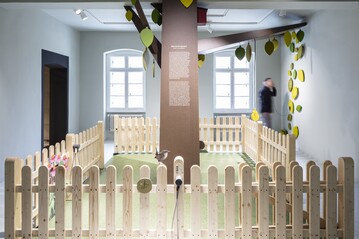 Die Ausstellung stellt u.a. die Frage "Was ist (m)ein Garten?"
